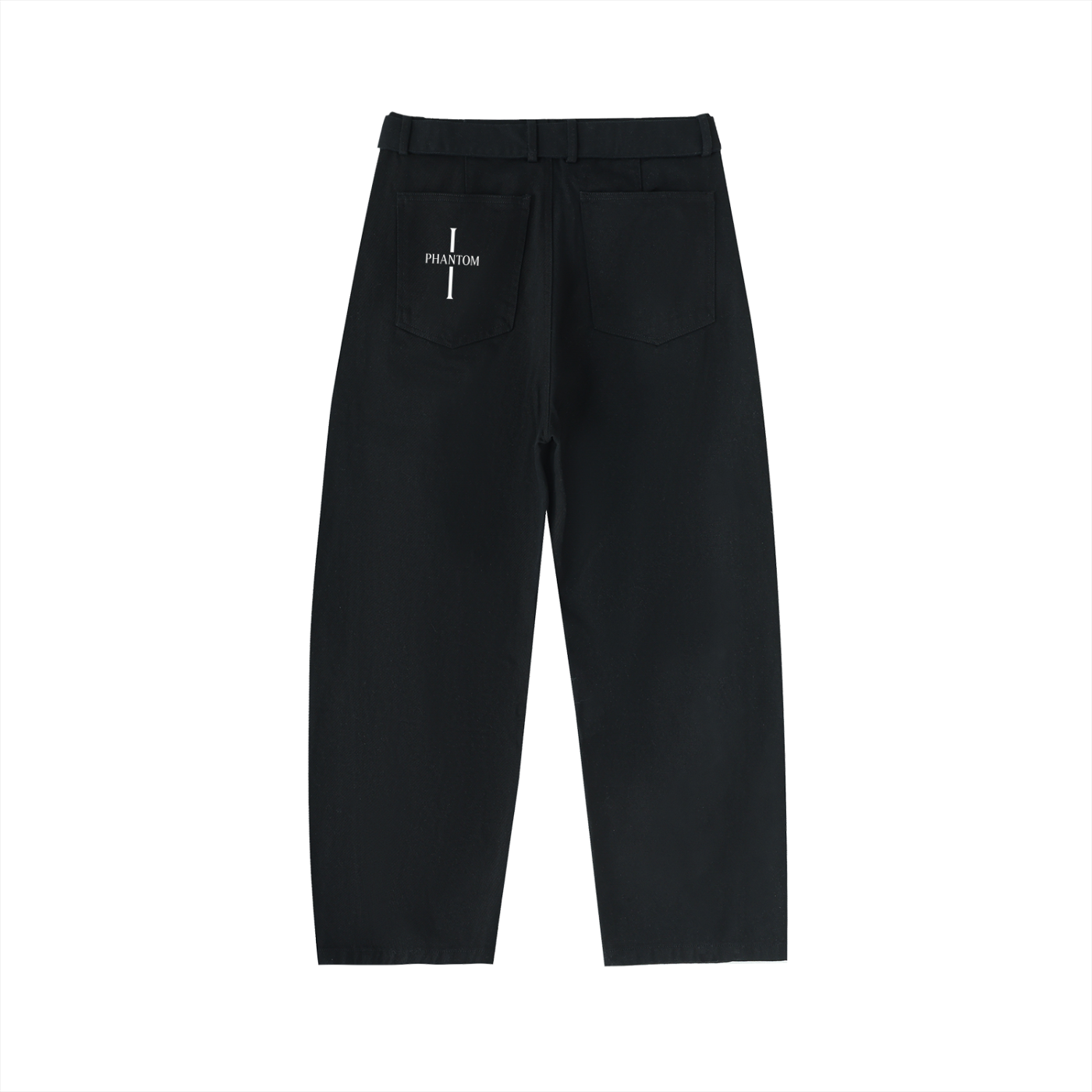 Phantom Cross Belted Curved-Blade Pants