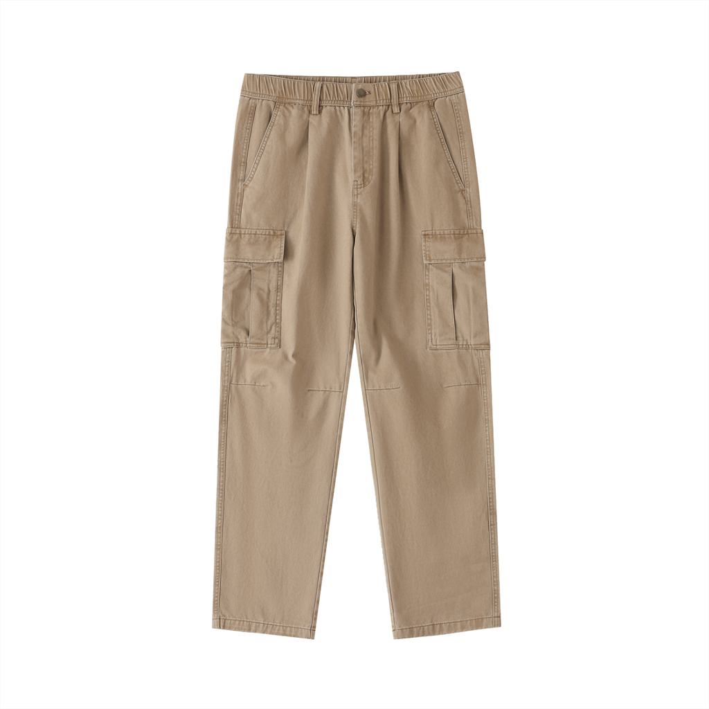 Phantom Cross Elastic-Waist Cargo Pants