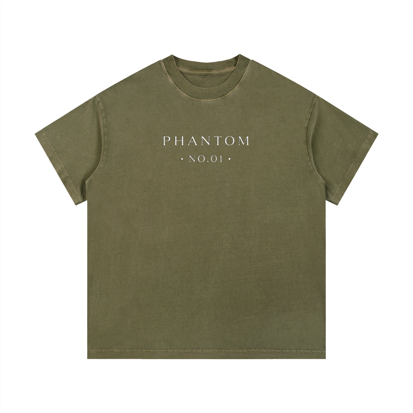 Phantom No.01-Vintage Wash Cotton T-Shirt