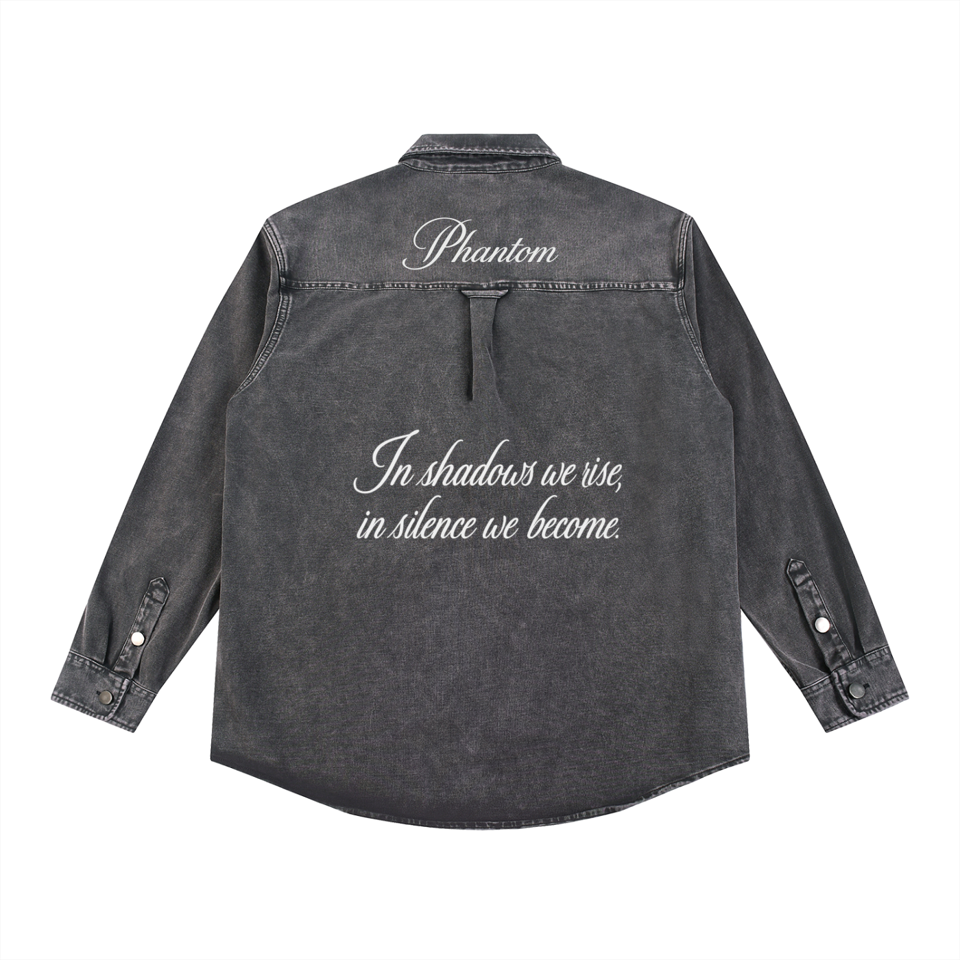 Signature Noir Script Jacket