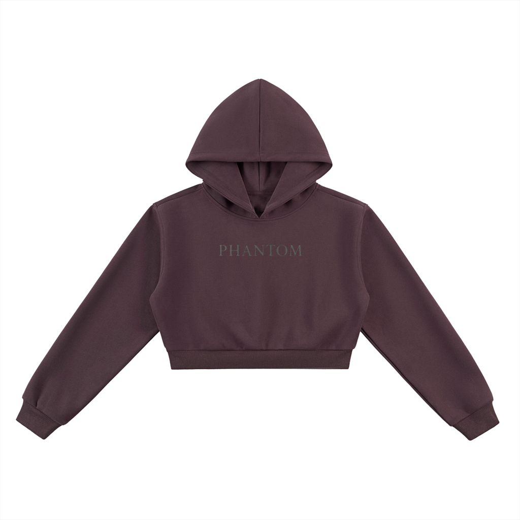 Claw Through Cropped Hoodie
