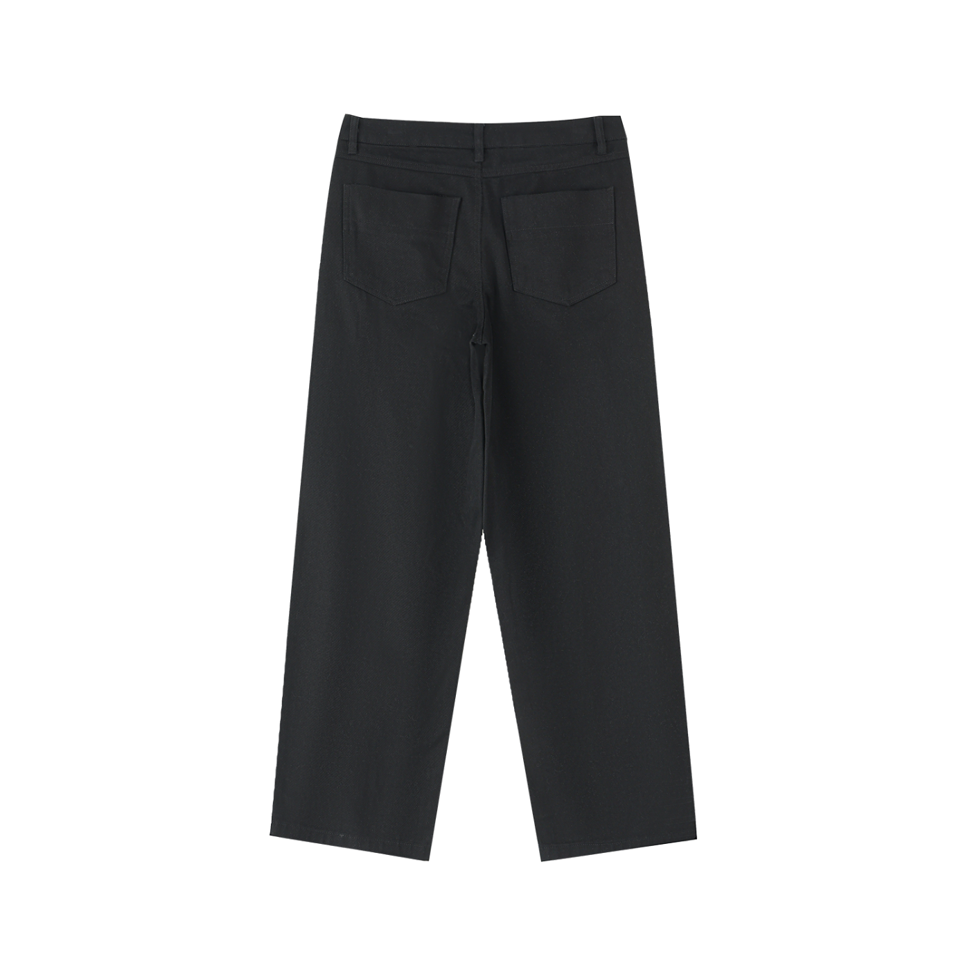Essential Straight-Leg Cotton Pants