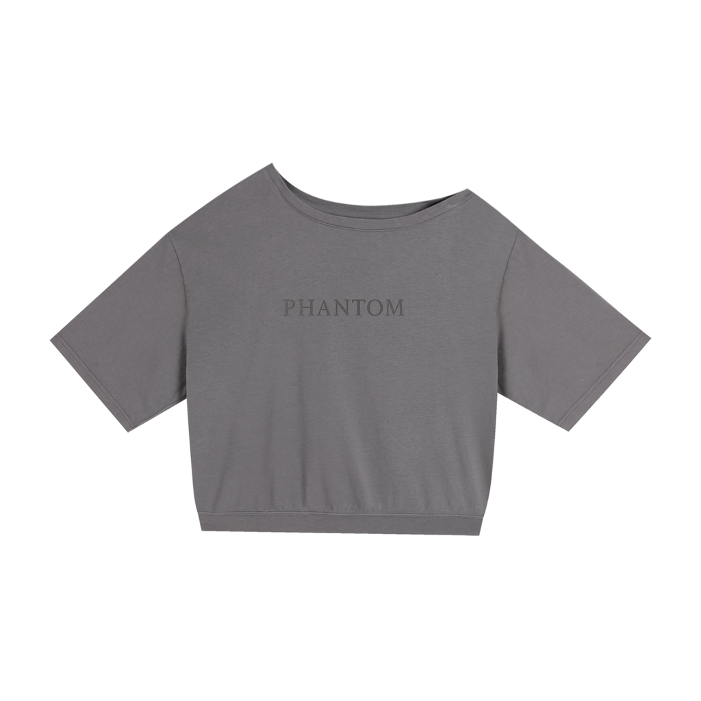 Claw Through Drop Shoulder Cotton T-Shirt
