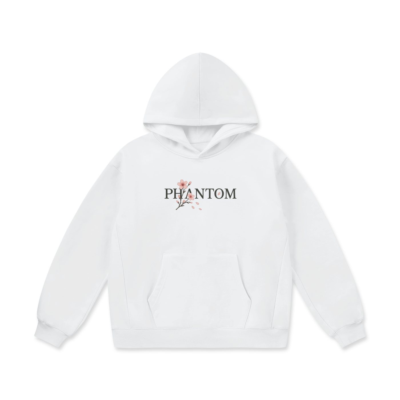 Cherry blossom heavyweight fleece hoodie