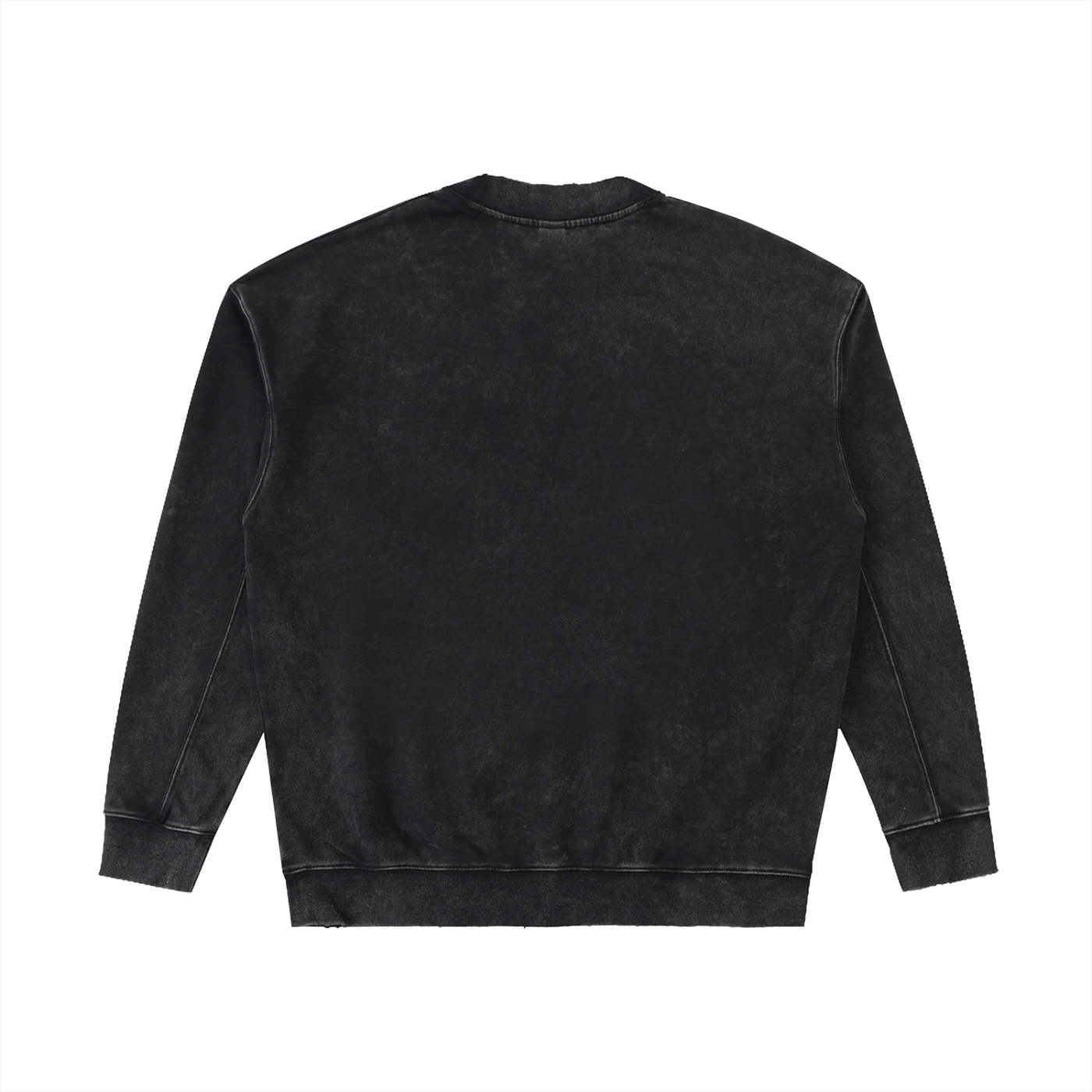 Essential Raw-Edge crewneck sweatshirt