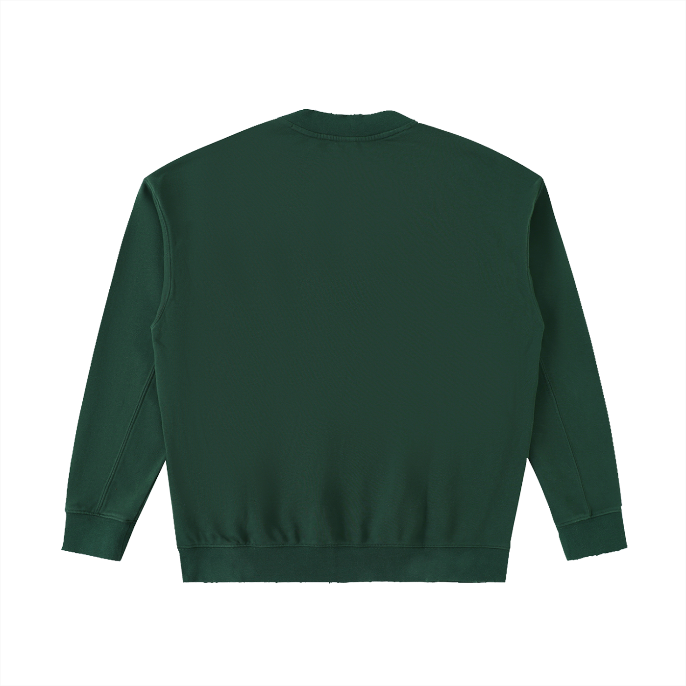 Essential Raw-Edge crewneck sweatshirt