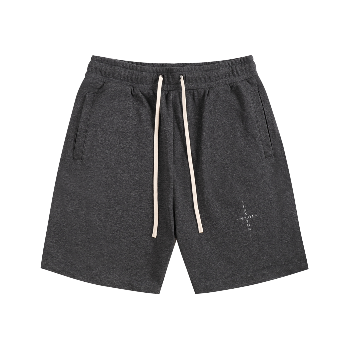 "No.01 Cross" Cotton Shorts