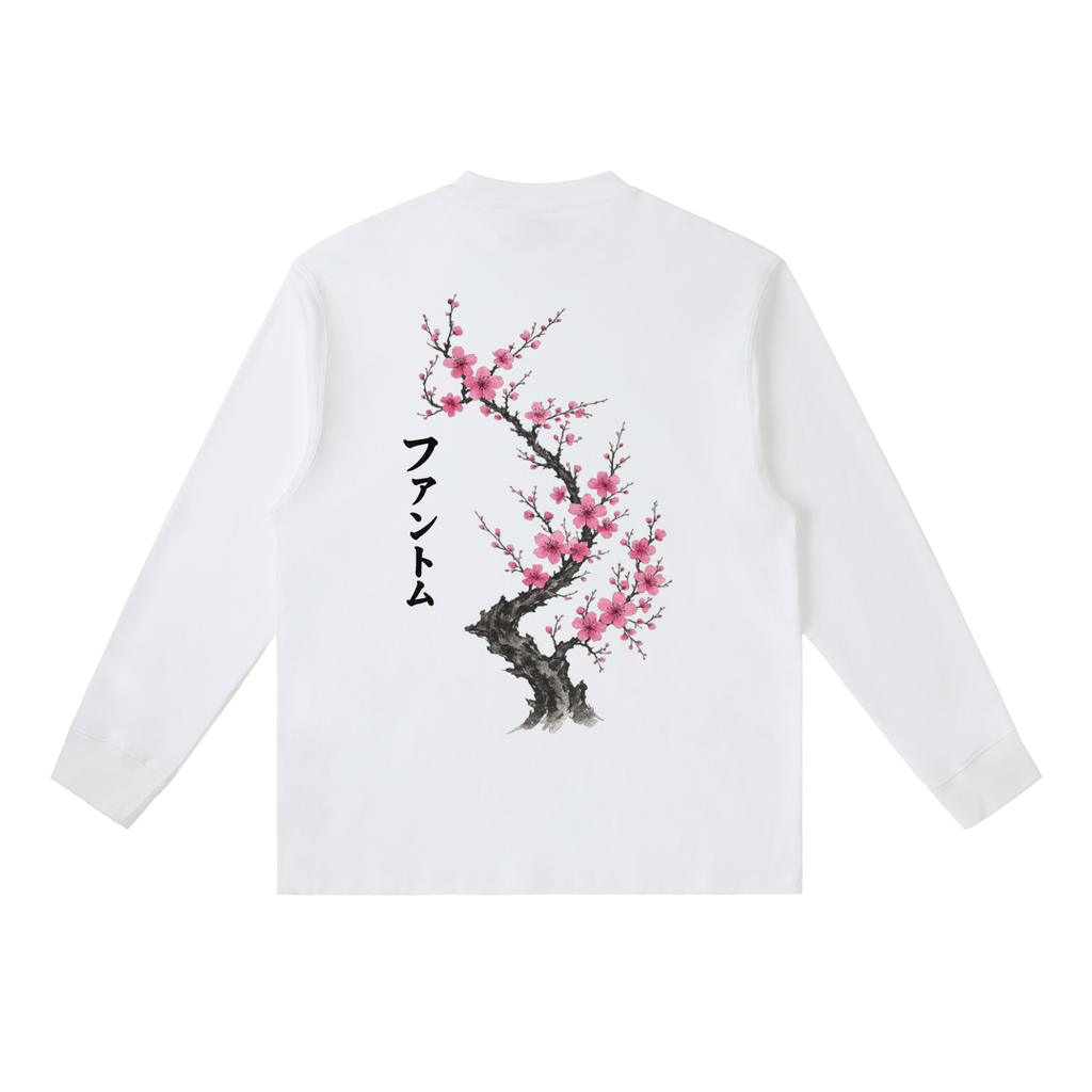 Cherry Blossom Long-Sleeve T-Shirt