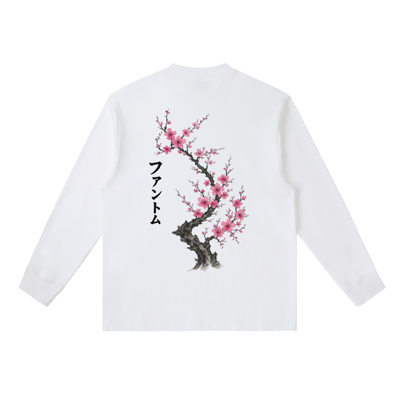 Cherry Blossom Long-Sleeve T-Shirt