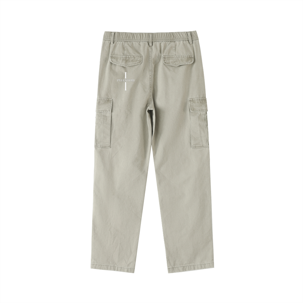Phantom Cross Elastic-Waist Cargo Pants