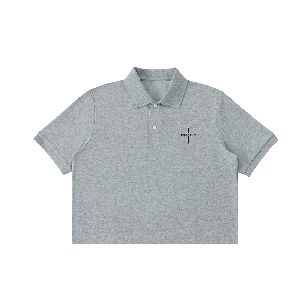 Phantom Cross Cropped Polo Shirt