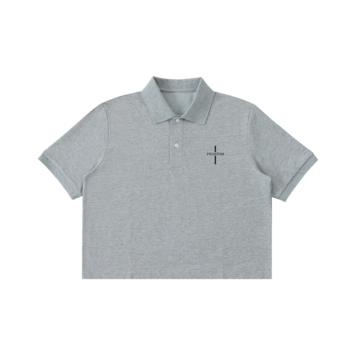 Phantom Cross Cropped Polo Shirt