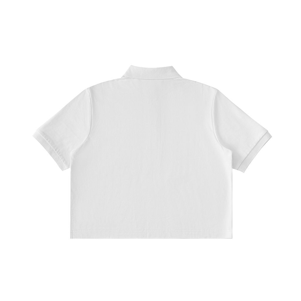 Phantom Cross Cropped Polo Shirt