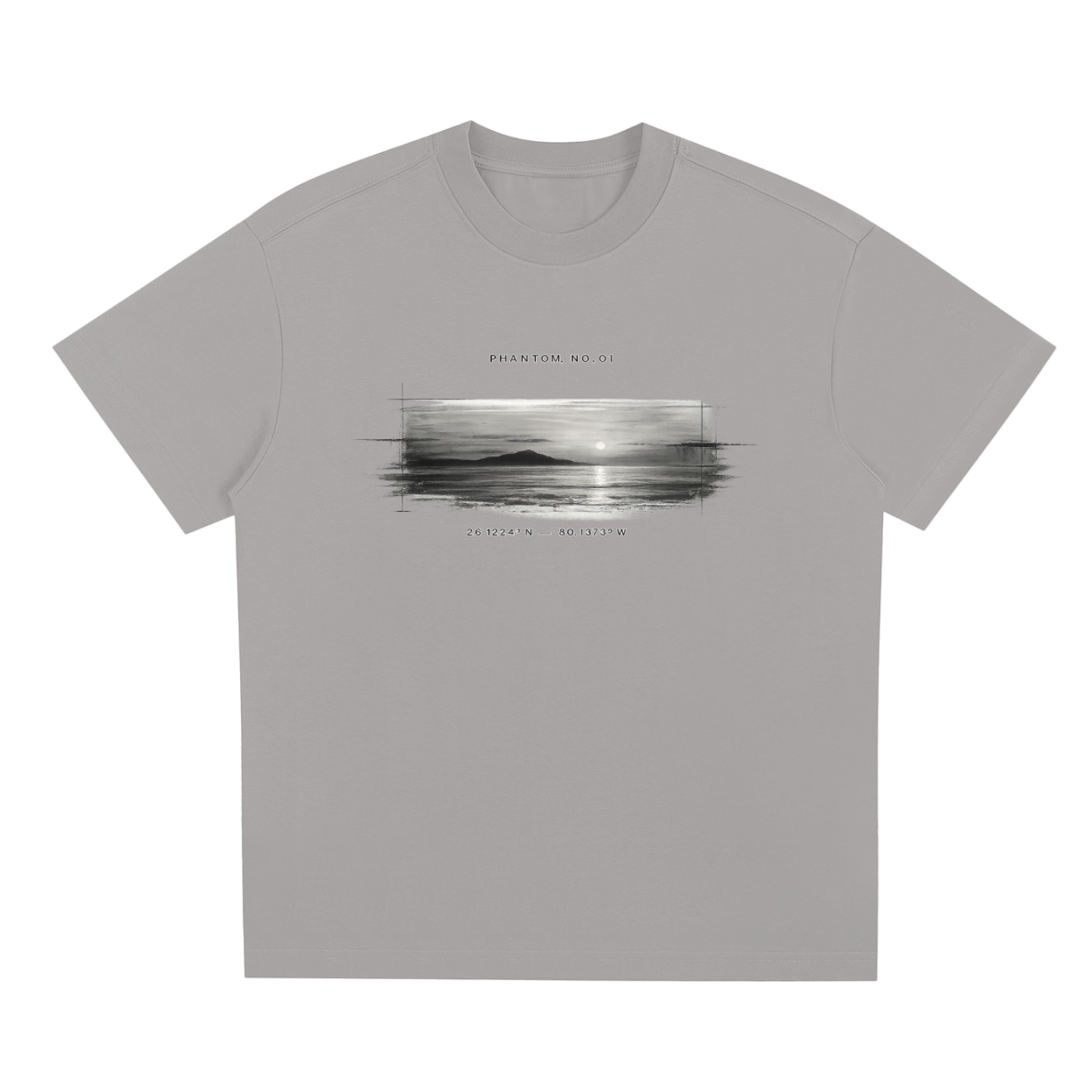 "Still Horizon" Quick-Dry T-Shirt