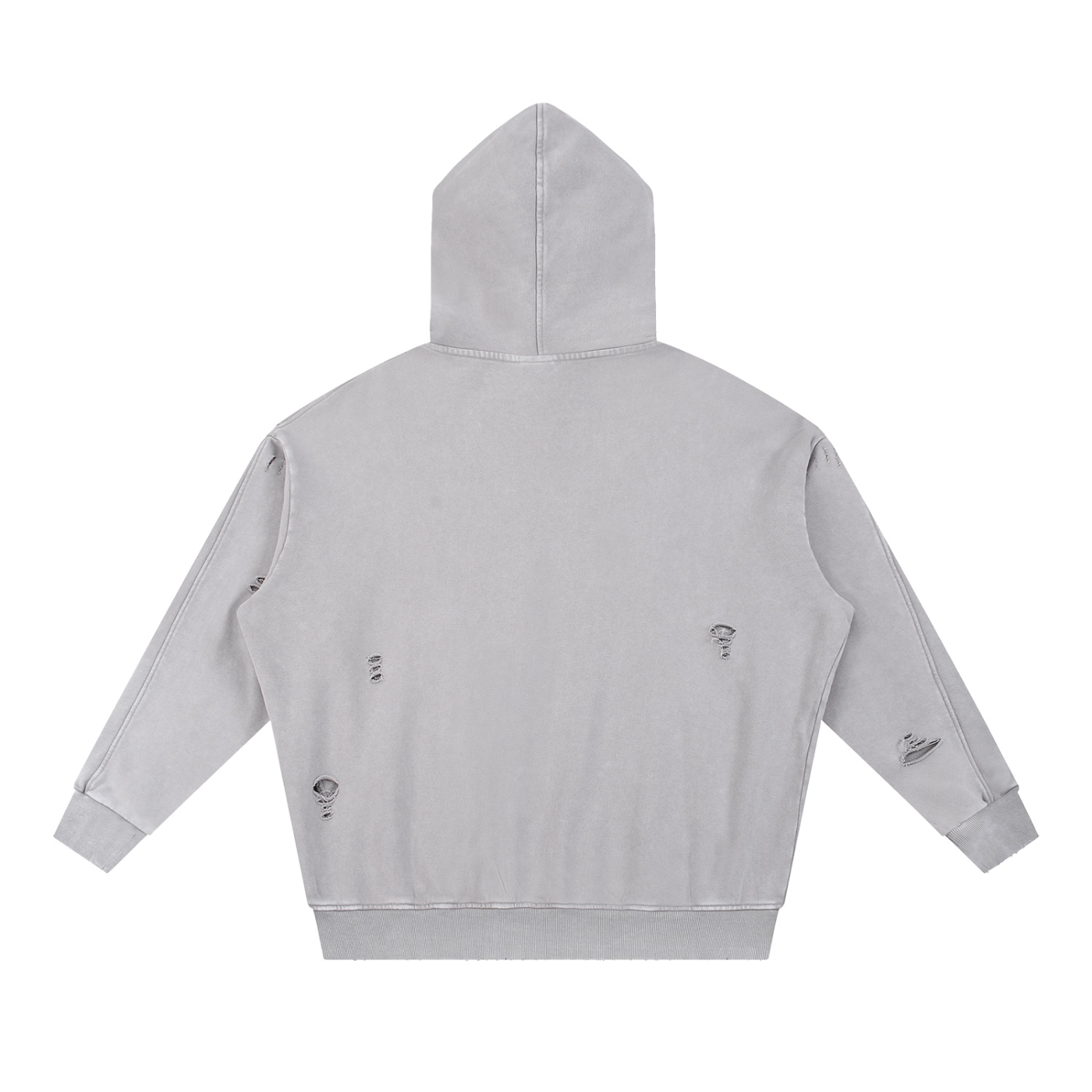 Phantom No.01 "Axis Mark" Distressed Hoodie