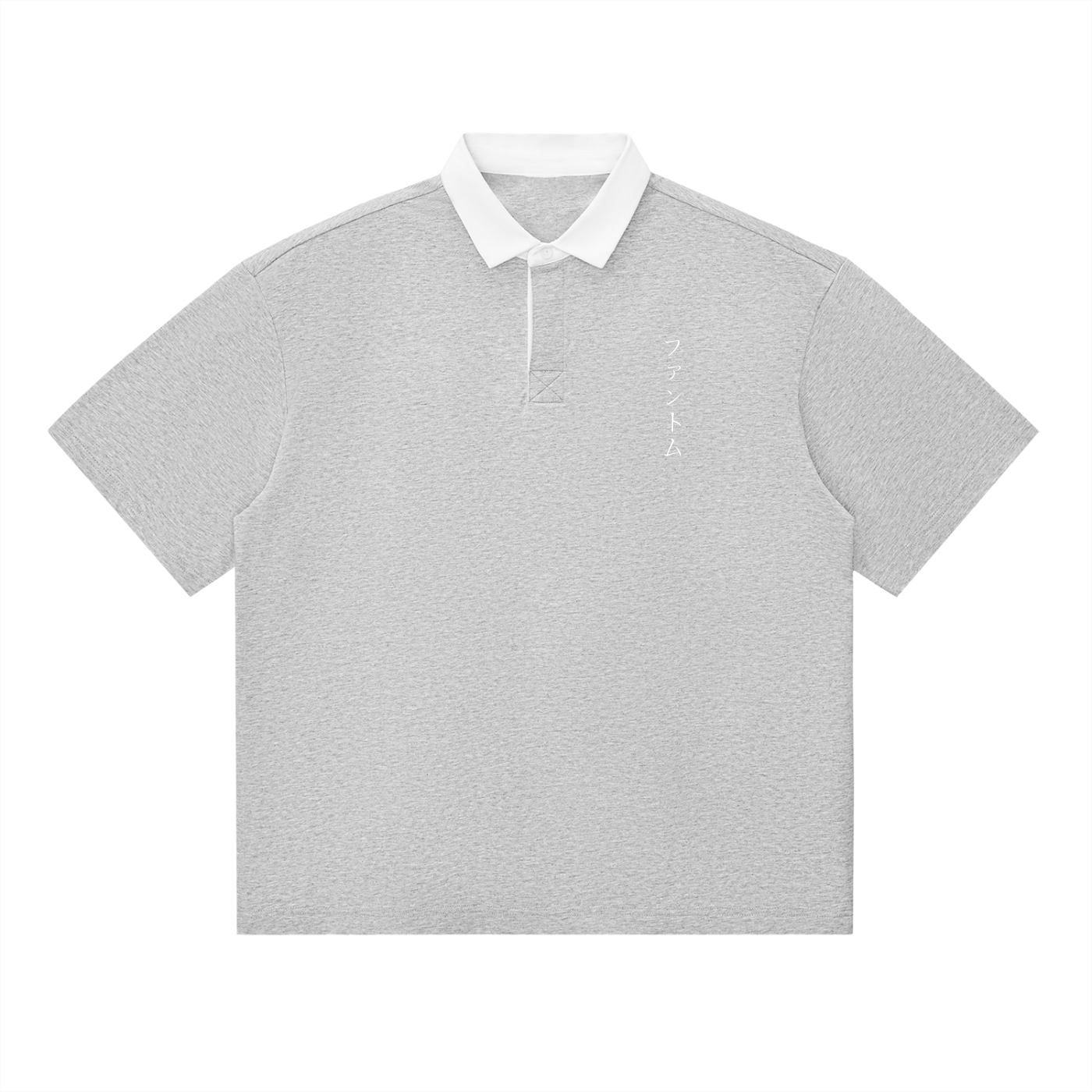 Katakana Contrast Polo