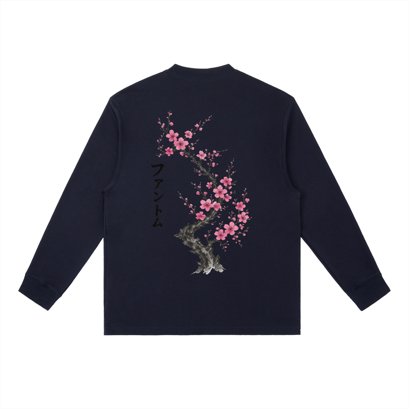 Cherry Blossom Long-Sleeve T-Shirt