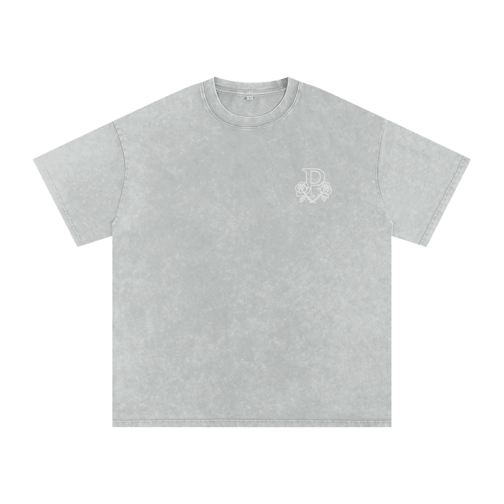 Blessed Snow Washed Cotton T