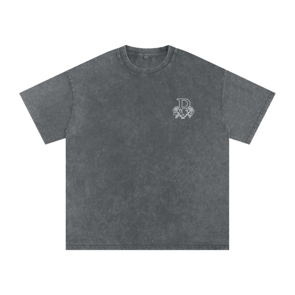 Blessed Snow Washed Cotton T