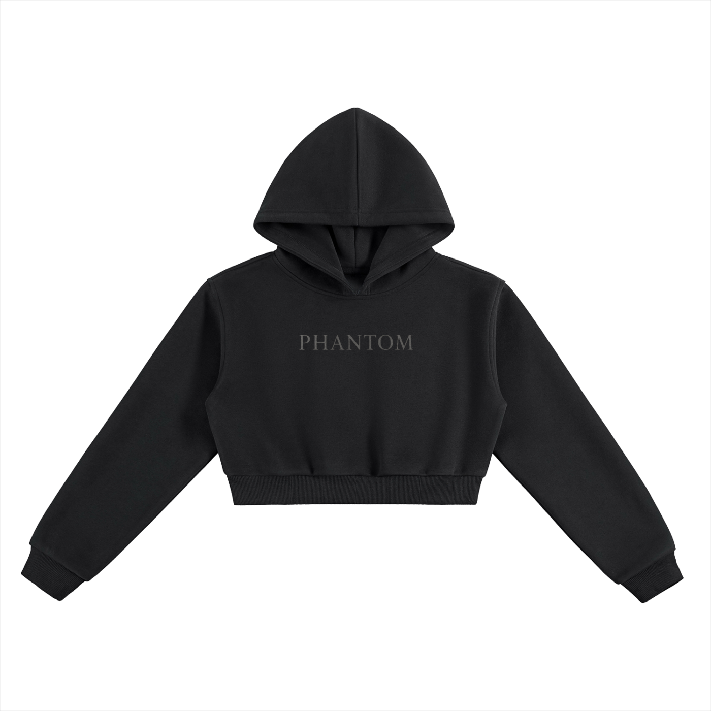 Claw Through Cropped Hoodie