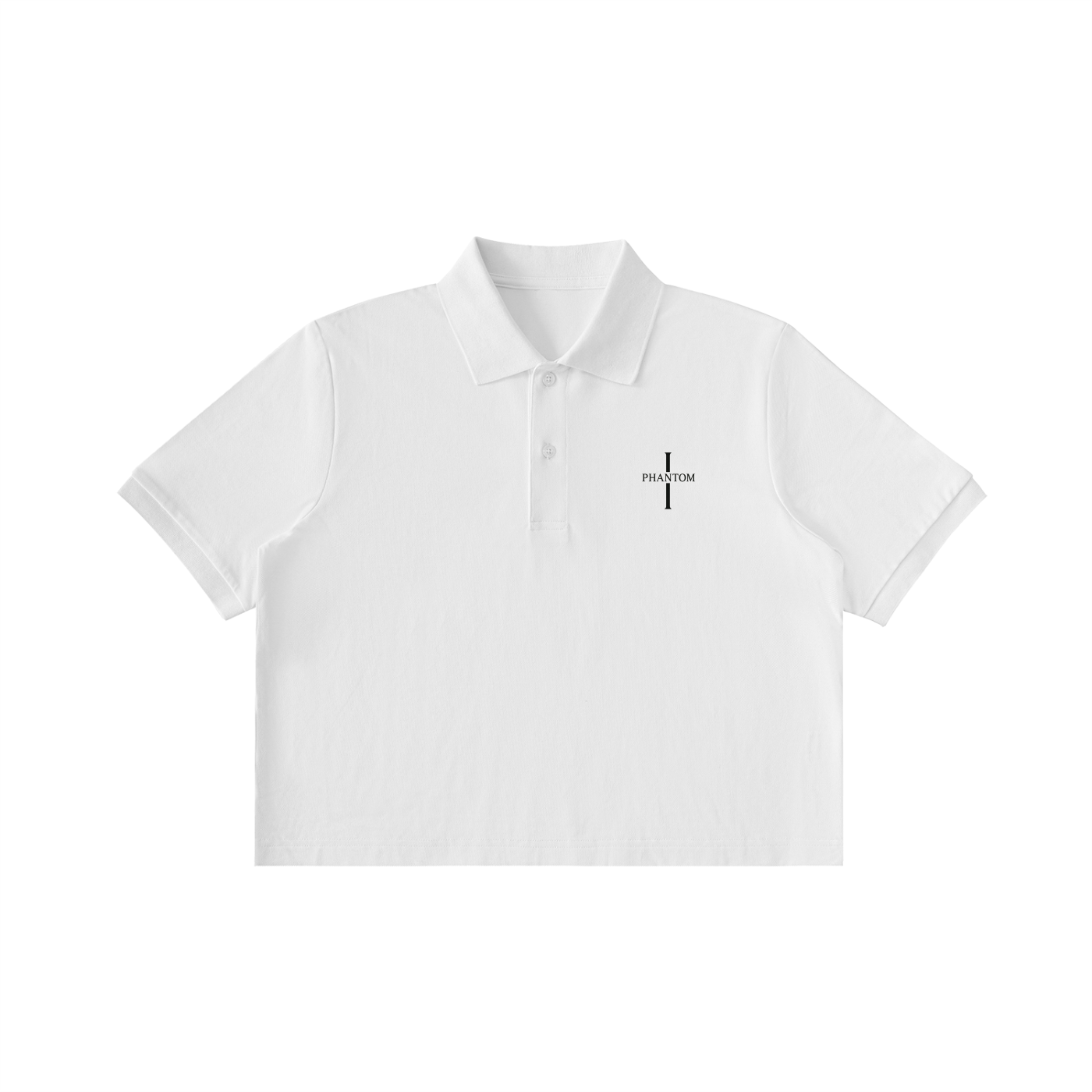 Phantom Cross Cropped Polo Shirt