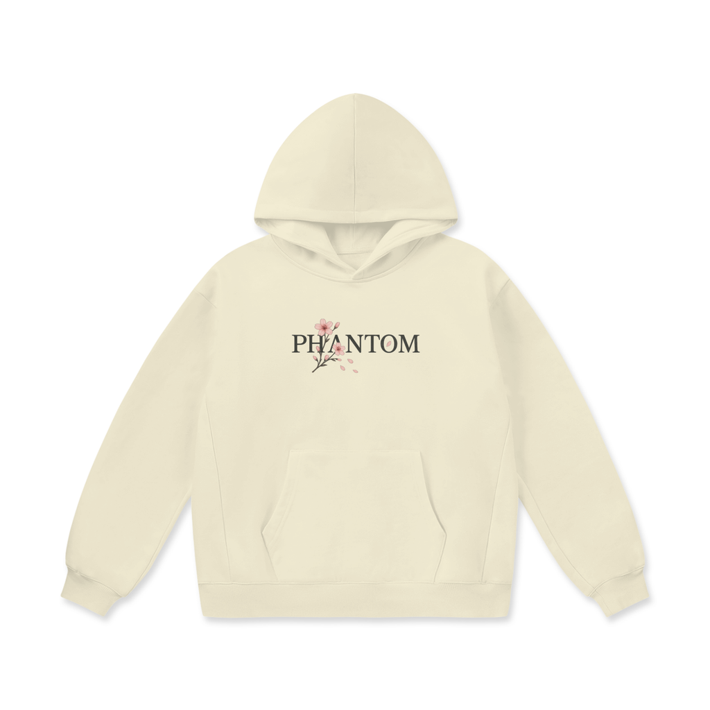 Cherry blossom heavyweight fleece hoodie