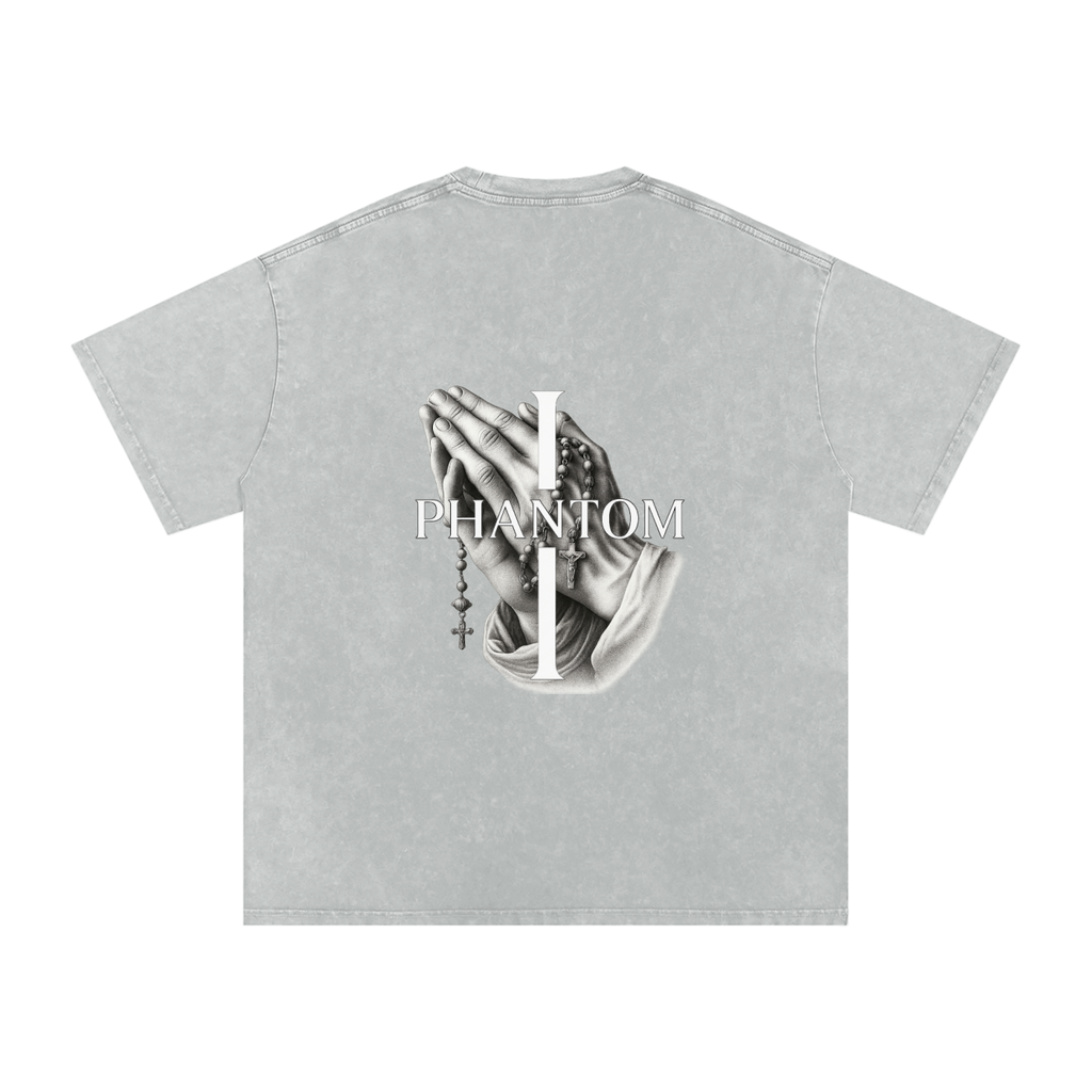 Blessed Snow Washed Cotton T