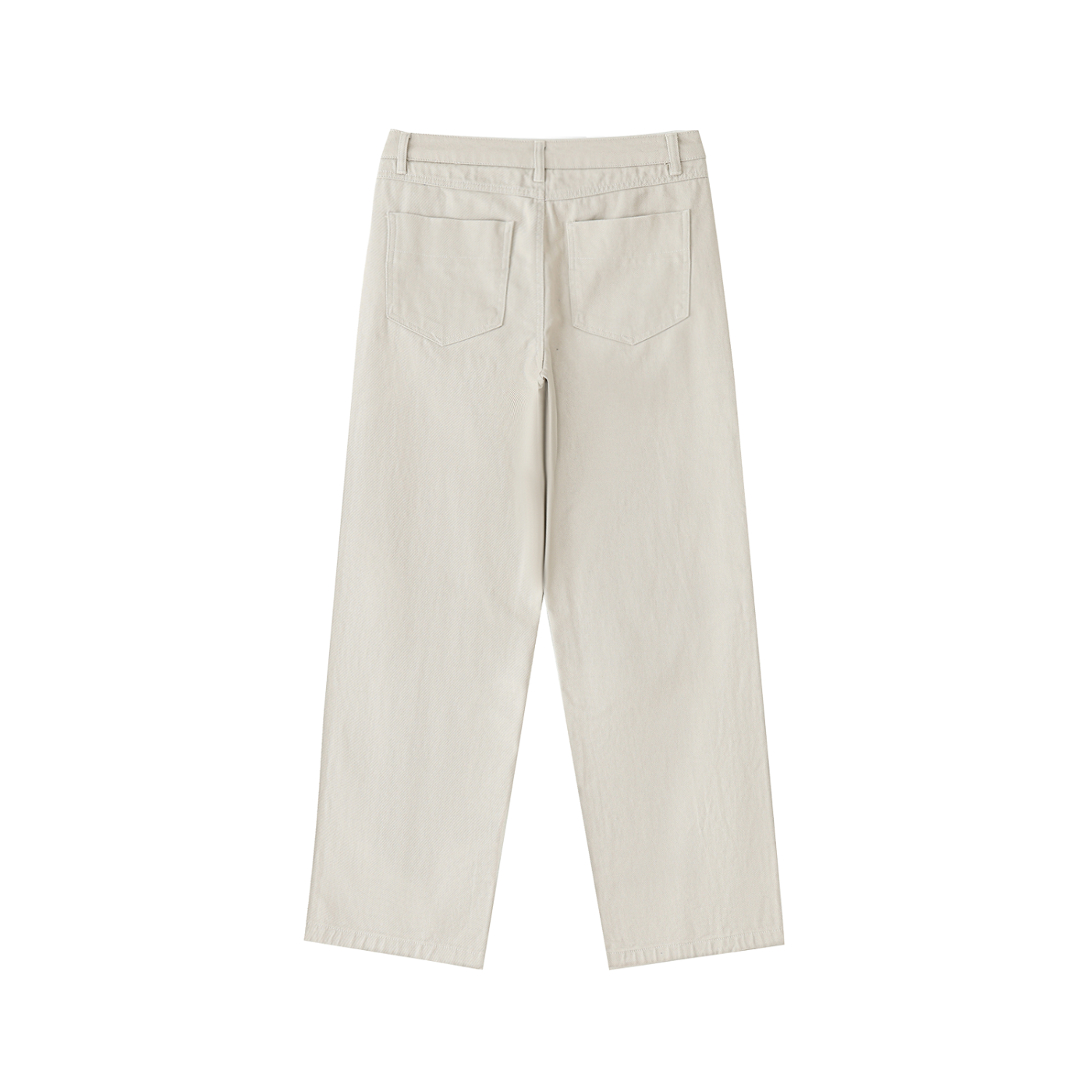 Essential Straight-Leg Cotton Pants