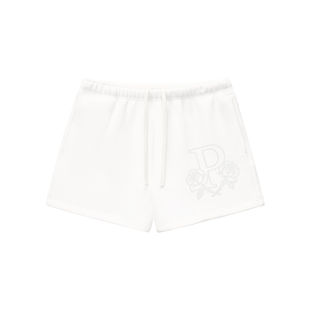 Phantom Rose Fleece Drawstring Sweat shorts