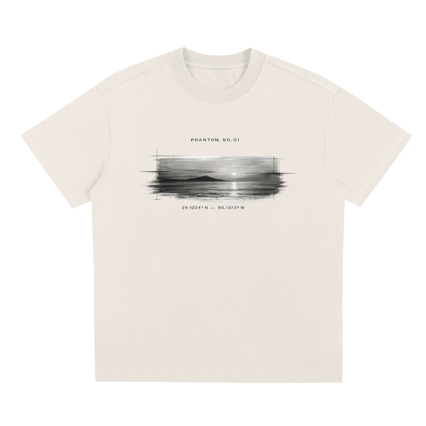 "Still Horizon" Quick-Dry T-Shirt