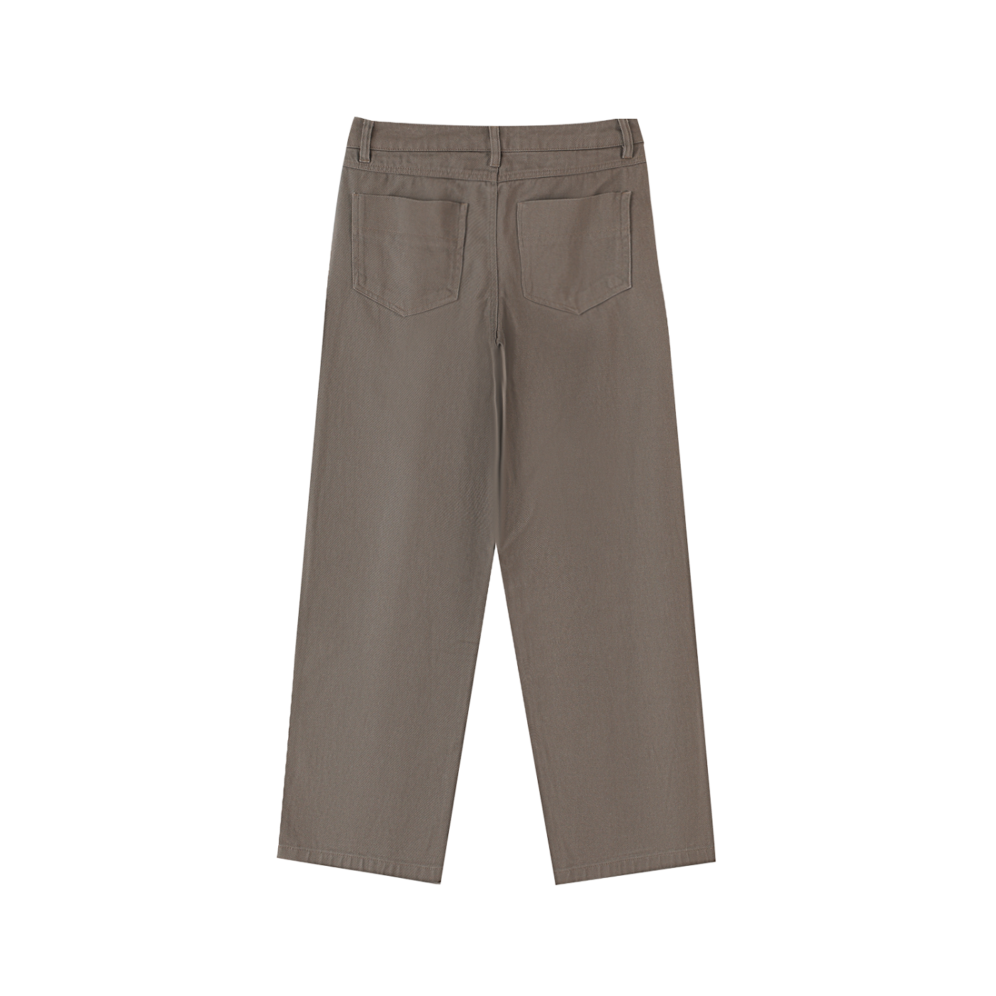 Essential Straight-Leg Cotton Pants
