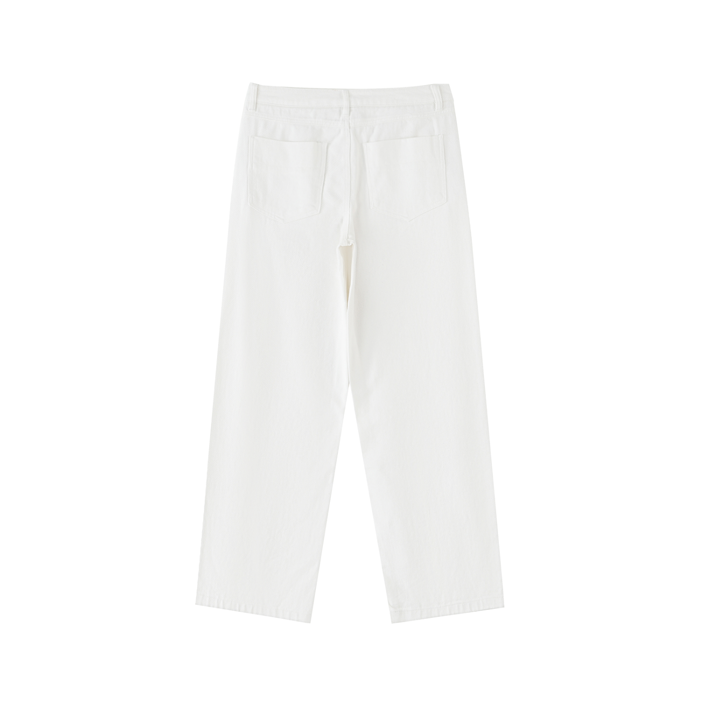 Essential Straight-Leg Cotton Pants