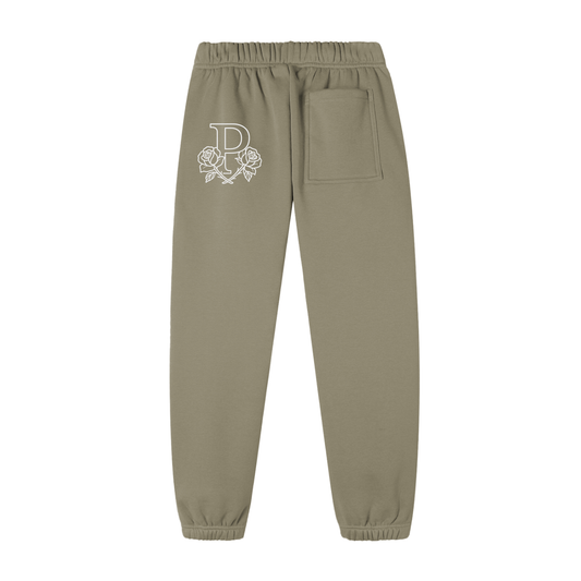 Phantom Cross Drawstring Fleece Sweatpants
