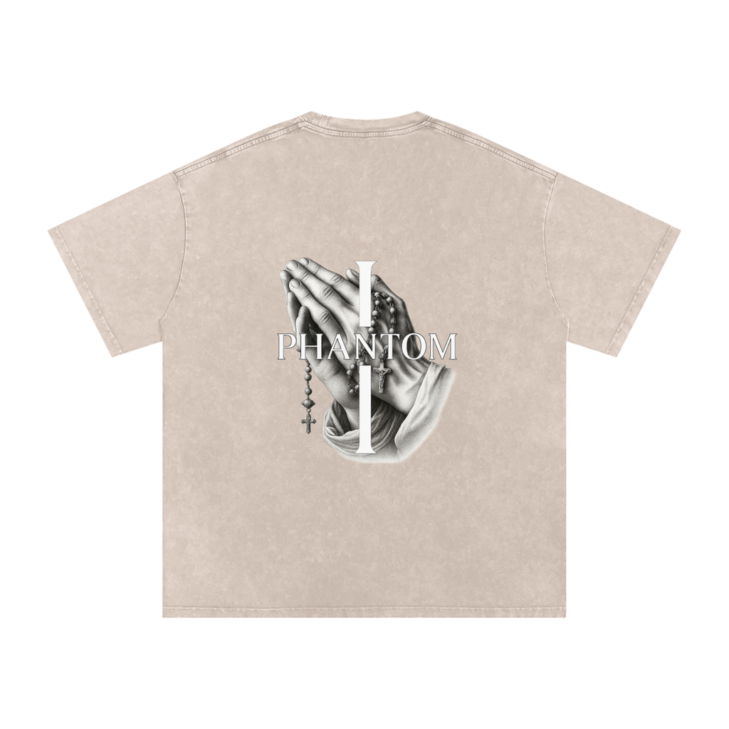 Blessed Snow Washed Cotton T