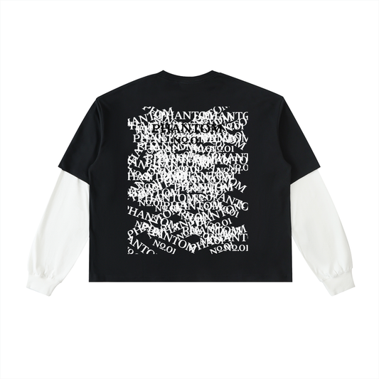 Phantom No.01 Layered Long Sleeve T-Shirt