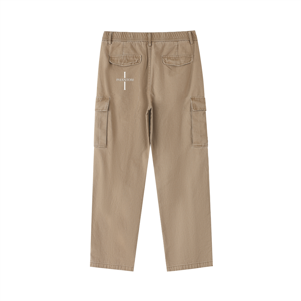 Phantom Cross Elastic-Waist Cargo Pants