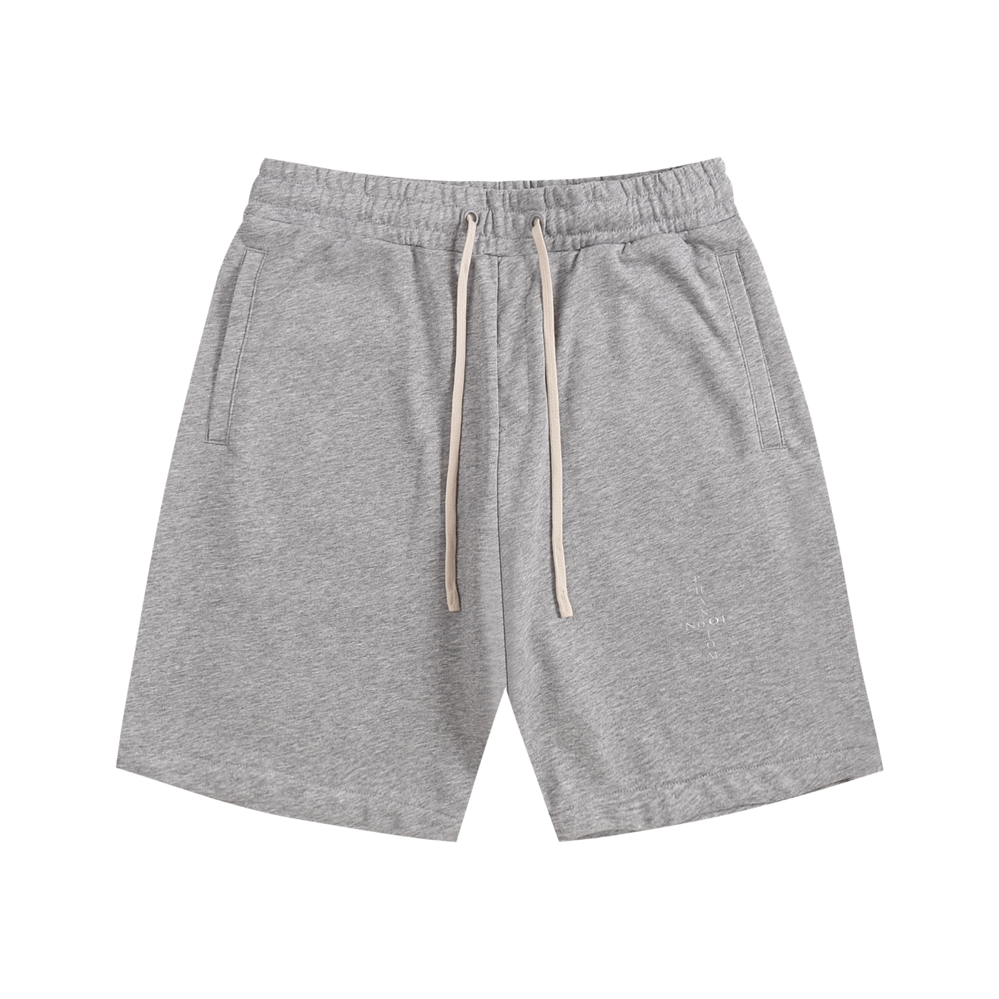 "No.01 Cross" Cotton Shorts
