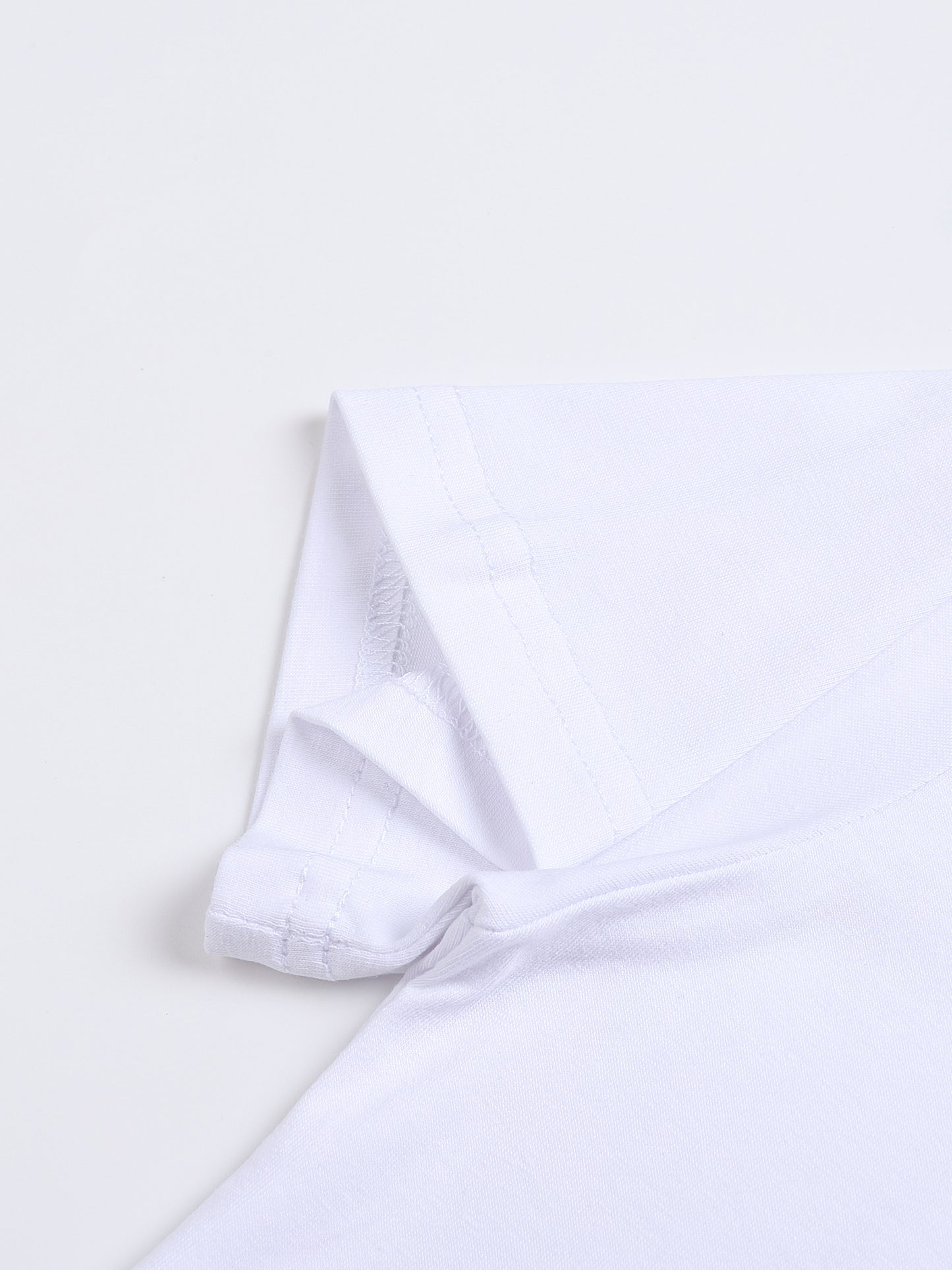 Two Faced Fitted Crop Cotton T-Shirt