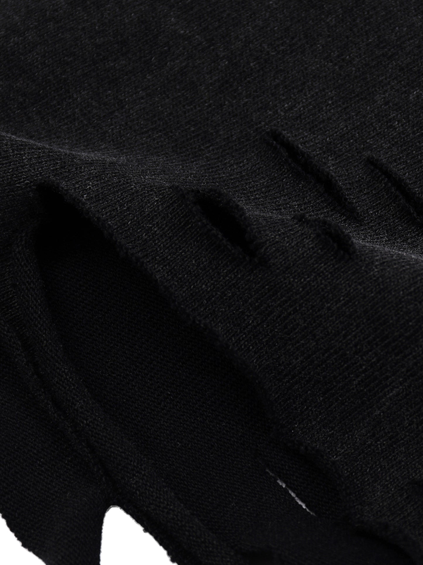 "No.01 Cross" Raw-Hem Tank Top
