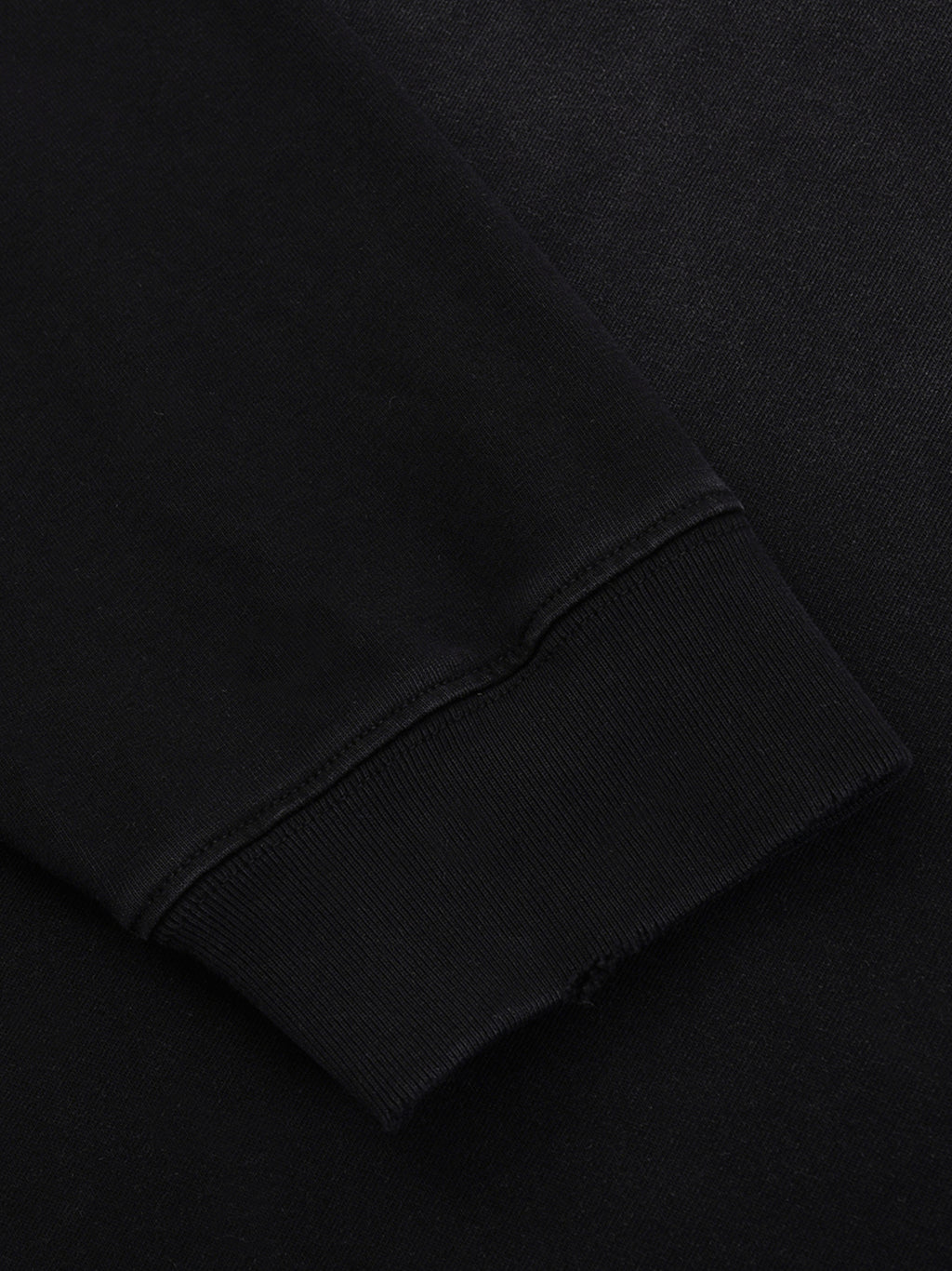 Claw Through Raw Edge Cotton Crewneck