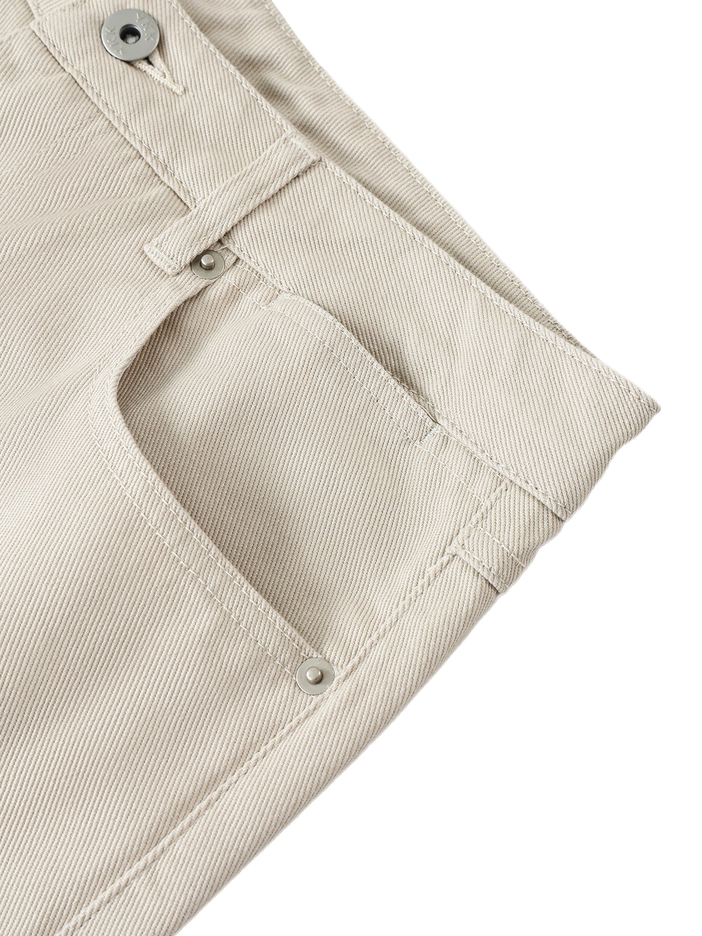 Essential Straight-Leg Cotton Pants