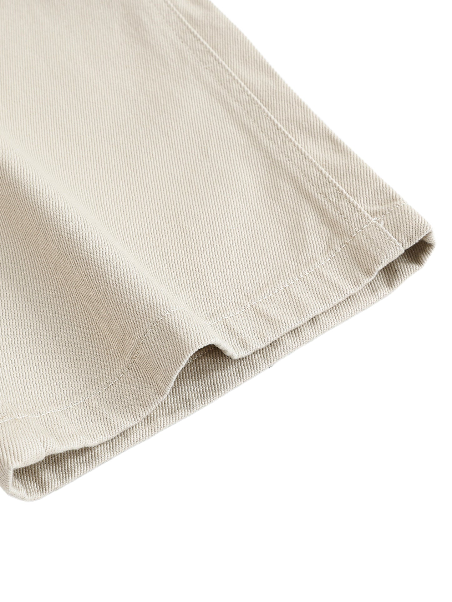 Essential Straight-Leg Cotton Pants