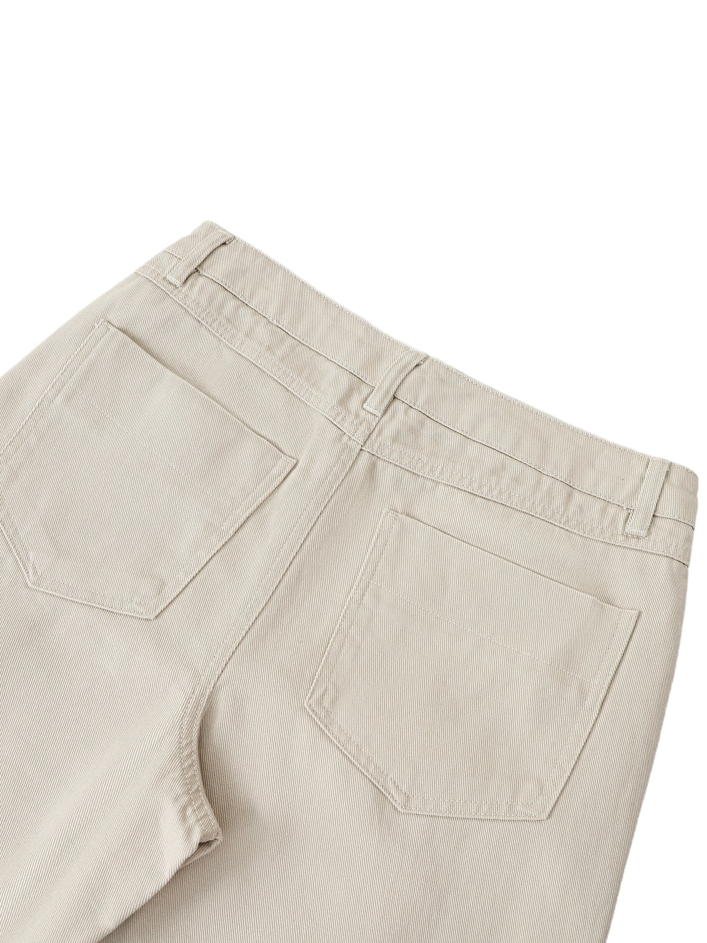 Essential Straight-Leg Cotton Pants