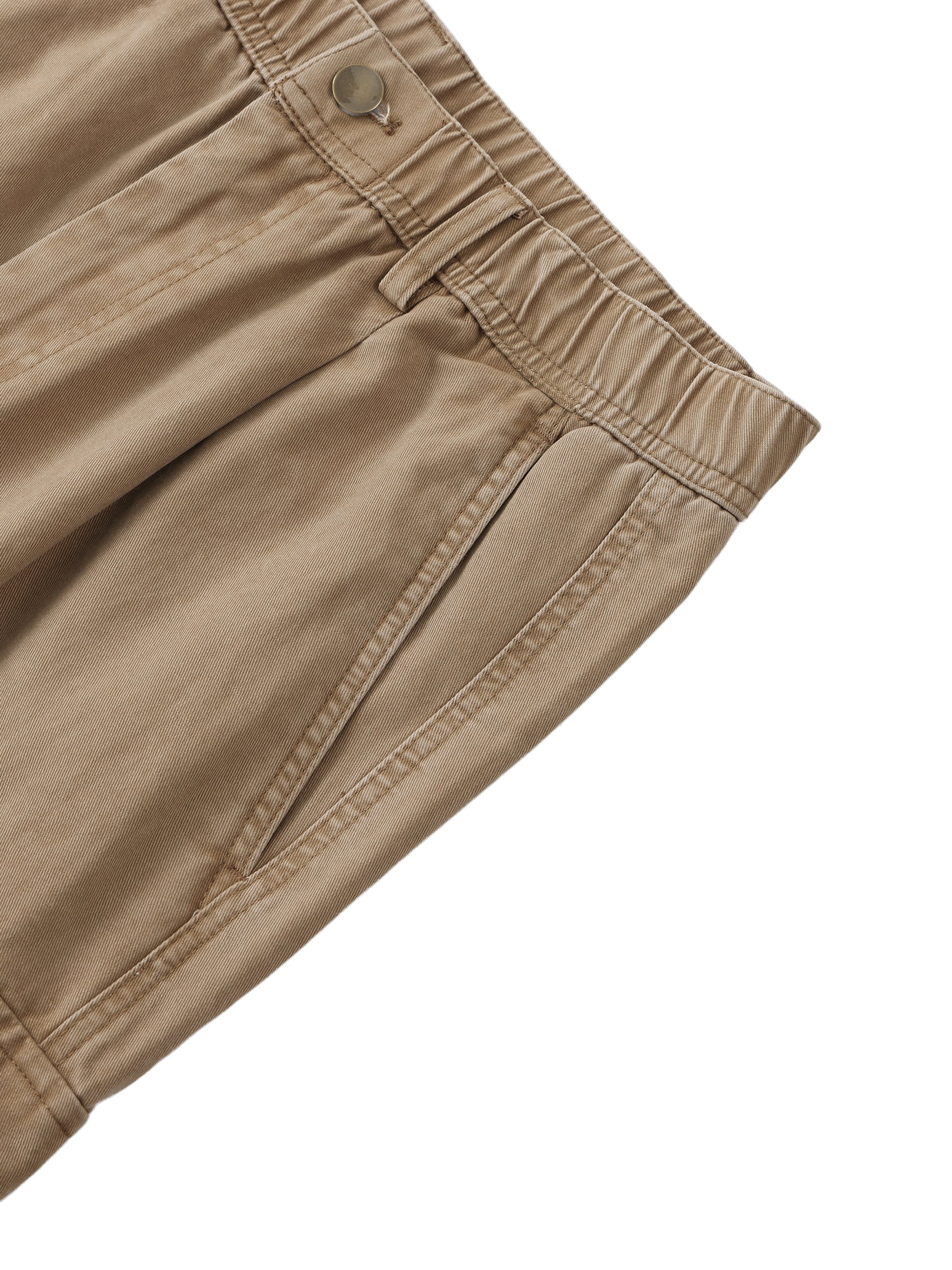 Phantom Cross Elastic-Waist Cargo Pants