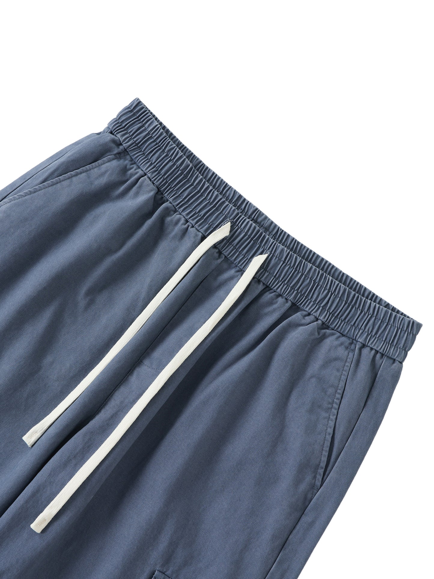 Phantom Cross Drawstring Straight-Leg Cargo Pants