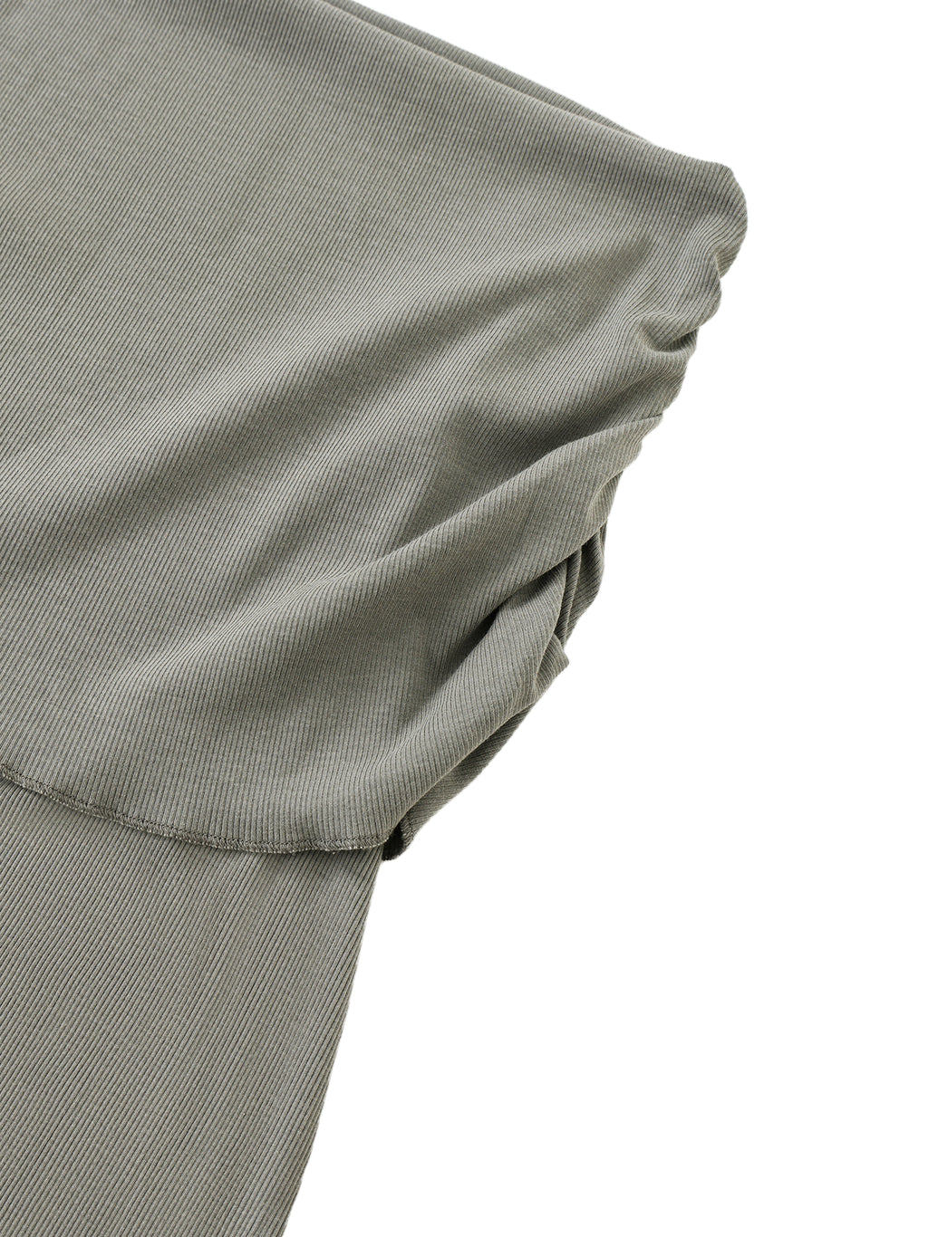 Dyed Washed Straight Hip-Hugging Slim Skirt