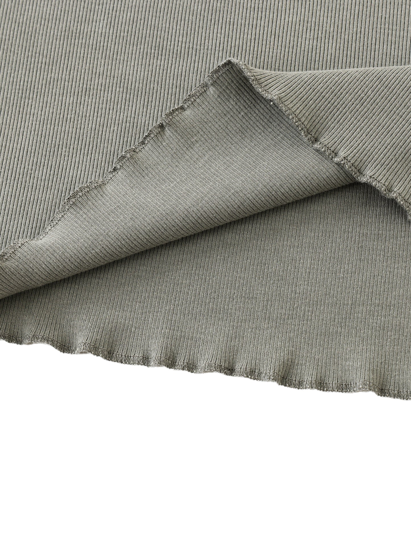 Dyed Washed Straight Hip-Hugging Slim Skirt