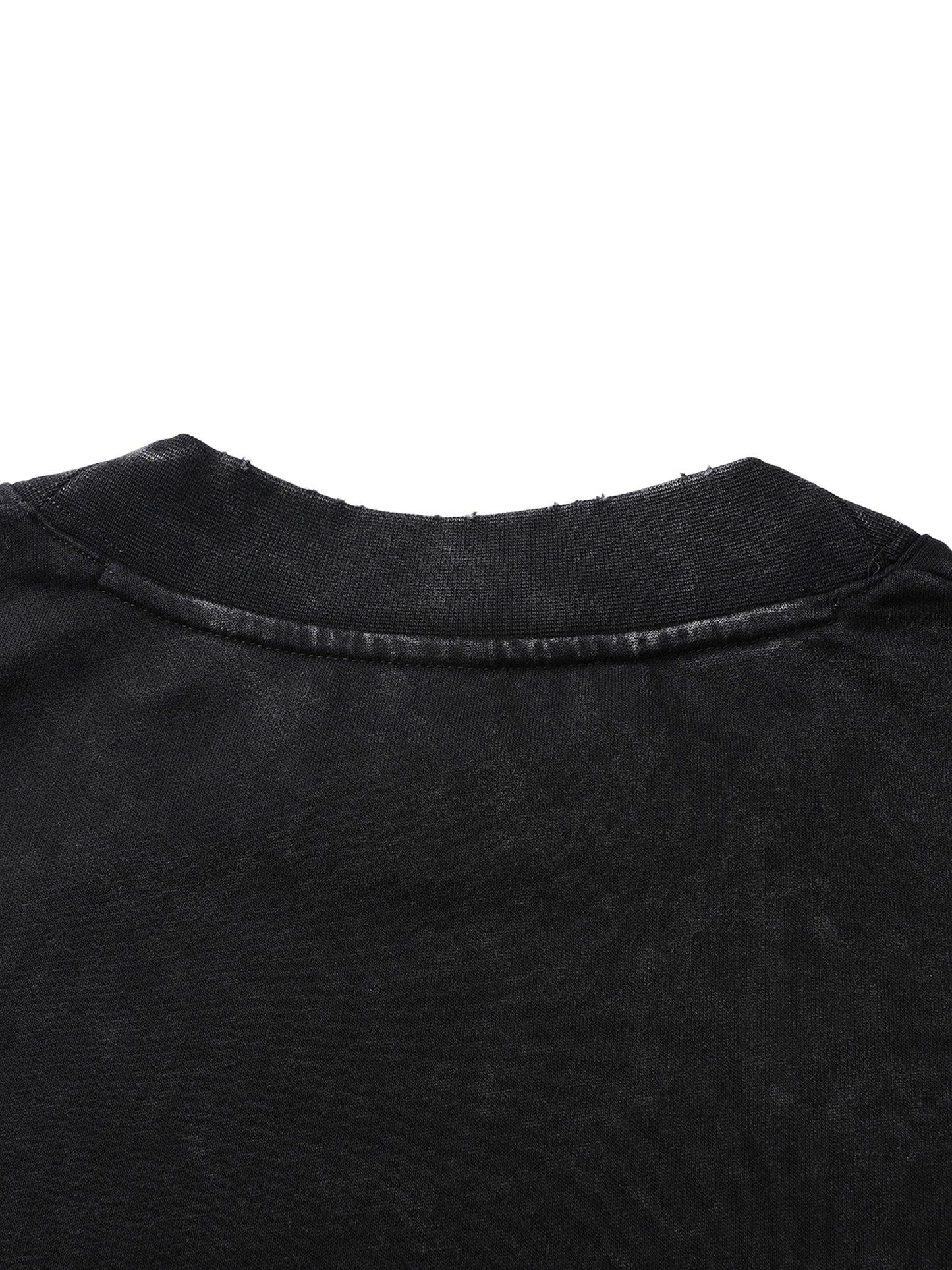 Essential Raw-Edge crewneck sweatshirt