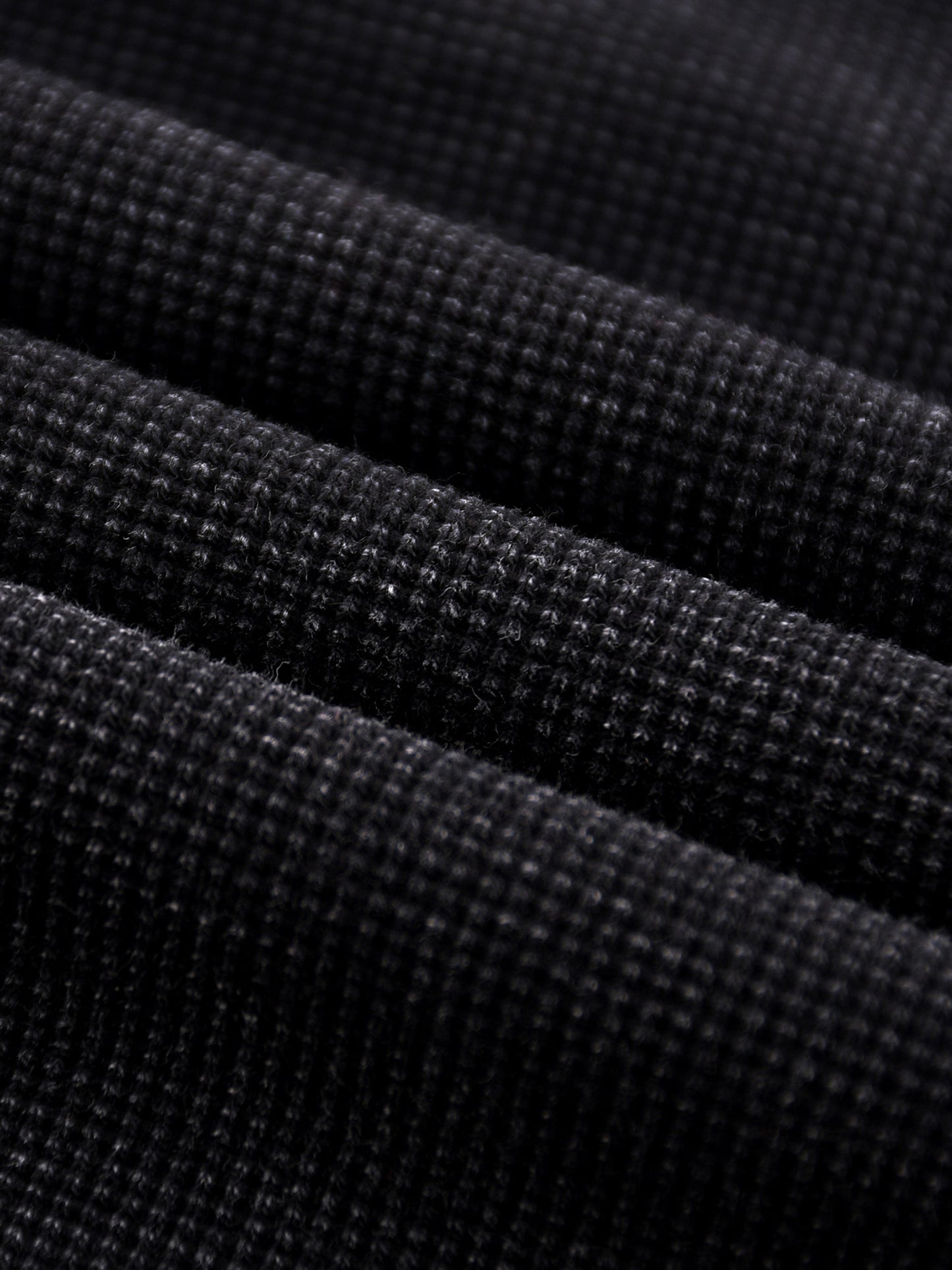 PHANTOM NO.01-Waffle Oversized T-Shirt